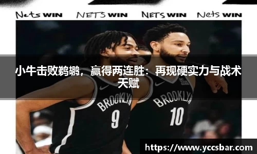 小牛击败鹈鹕，赢得两连胜：再现硬实力与战术天赋
