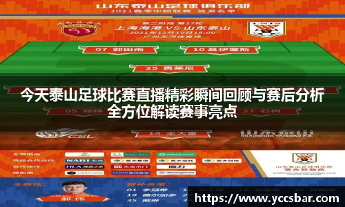 今天泰山足球比赛直播精彩瞬间回顾与赛后分析全方位解读赛事亮点